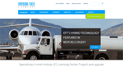 Desktop Screenshot of emergingfuels.com